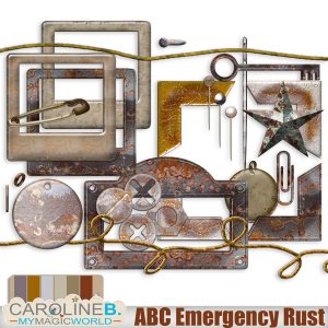 ABC Emergency Kit - Rust Kit 1
