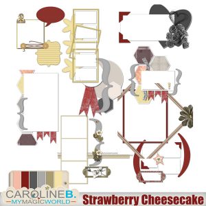 Strawberry Cheesecake Clusters