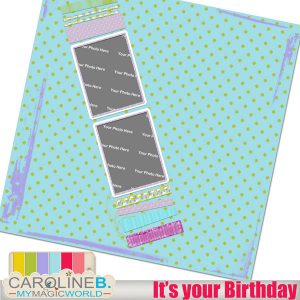 It's your Birthday 12x12 QP01