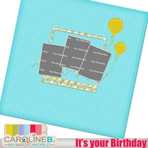 It's your Birthday 12x12 QP02