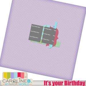 It's your Birthday 12x12 QP03