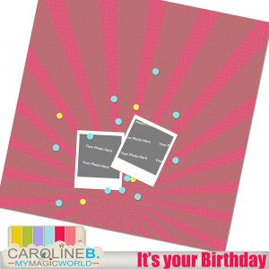 It's your Birthday 12x12 QP04