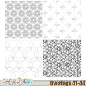 Overlays - Set #41-44