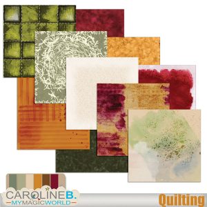 Quilting Papers Set 04