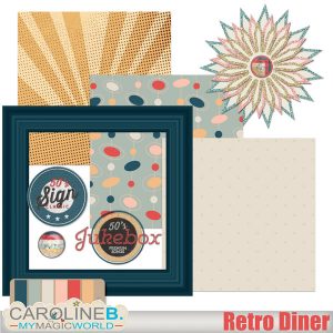 Retro Diner Mini Set 1