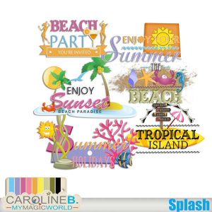 Splash WordArts (8WA)