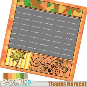 Thanks Harvests 12x12 QP03