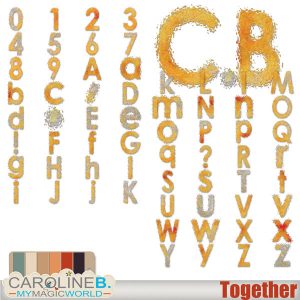 Together Alphabet Set