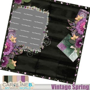 Vintage Spring QuickPage 03