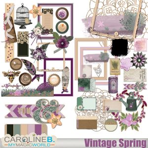 Vintage Spring Elements