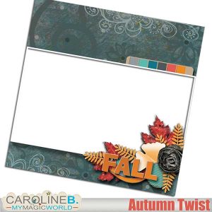 Autumn Twist QP01 with text