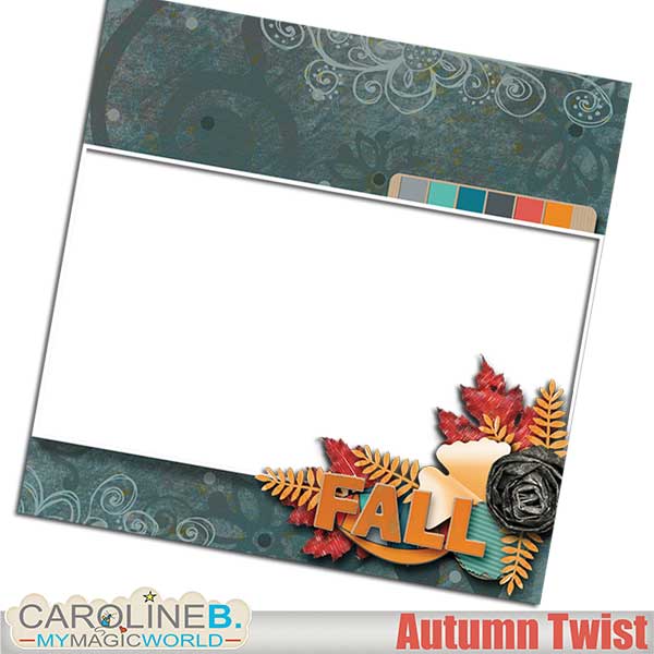 Autumn Twist QP01 with text