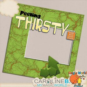 Summer Beverage 12x12 QP06