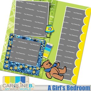 A Girl's Bedroom QP04