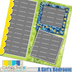 A Girl's Bedroom QP05