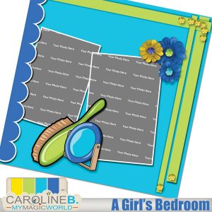 A Girl's Bedroom QP06