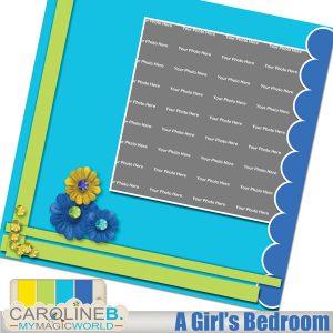 A Girl's Bedroom QP07