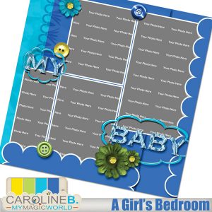 A Girl's Bedroom QP08