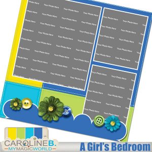 A Girl's Bedroom QP09