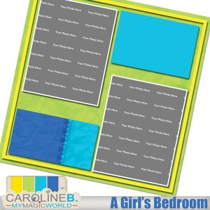 A Girl's Bedroom QP13