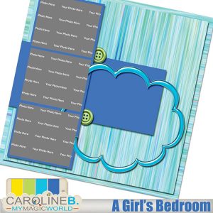 A Girl's Bedroom QP14