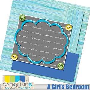 A Girl's Bedroom QP15