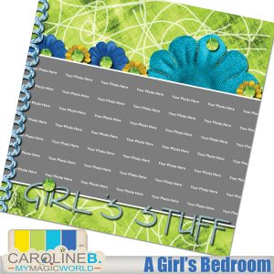 A Girl's Bedroom QP16