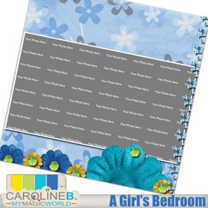 A Girl's Bedroom QP17