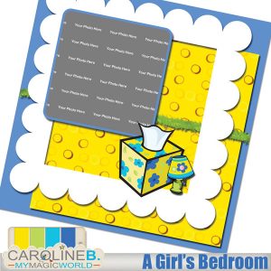 A Girl's Bedroom QP18