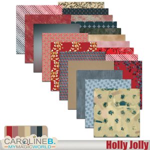 Holly Jolly Papers Set