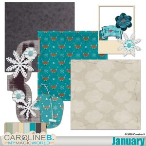 January Mini Set #01