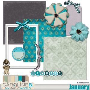 January Mini Set #02