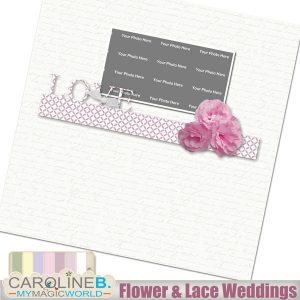 Flower And Lace Weddings QP01