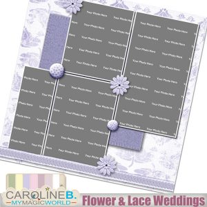 Flower And Lace Weddings QP05