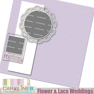 Flower And Lace Weddings QP07