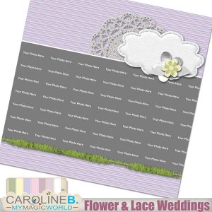Flower And Lace Weddings QP08