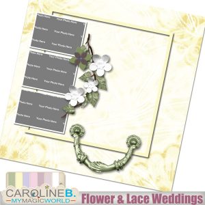 Flower And Lace Weddings QP15