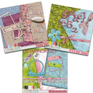 Girly Bundle (of 3 Mini Kits)
