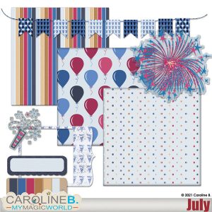 July Mini Set 01(3PP - 6EL)