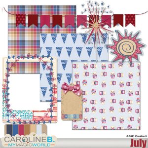 July Mini Set 02 (3PP - 6EL)