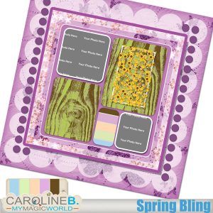 Spring Bling QuickPage 04
