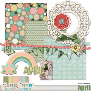 April - Mini Set 01 (3 PP - 6 EL)