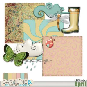 April - Mini Set 02 (3 PP - 6 EL)