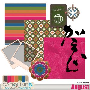 August - Mini Set 01