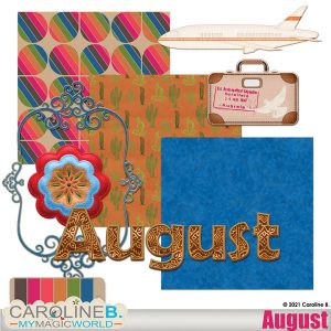 August - Mini Set 02
