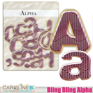 Bling Bling Alphabet