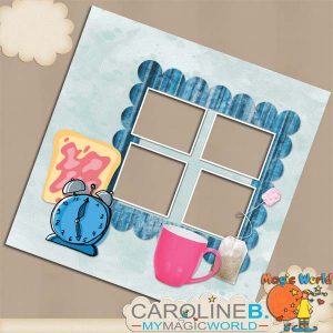 Hello 12x12 QuickPage 02
