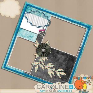 Hello 12x12 QuickPage 04