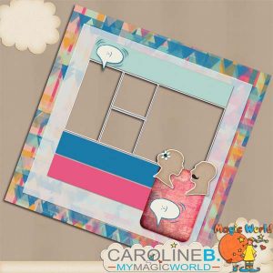 Hello 12x12 QuickPage 07