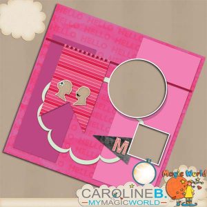 Hello 12x12 QuickPage 13